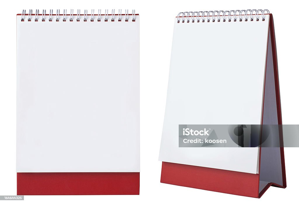 空白のカレンダー - 卓上カレンダーのロイヤリティフリーストックフォト