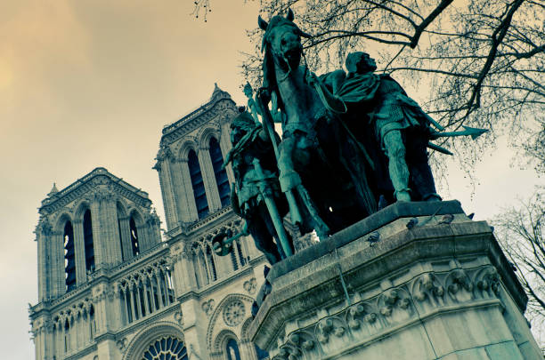 istock Charlemagne, Notre-Dame in Paris. 164644377