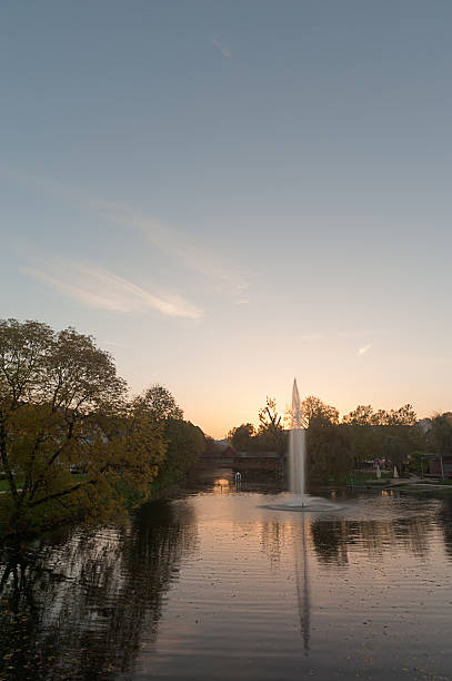 istock Dreamy evening in Tuttlingen, Germany, 164645183