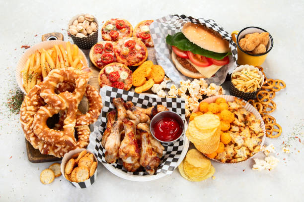 istock Fast food and unhealthy eating concept. 1646451989
