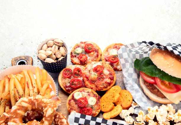 istock Fast food and unhealthy eating concept. 1646451997