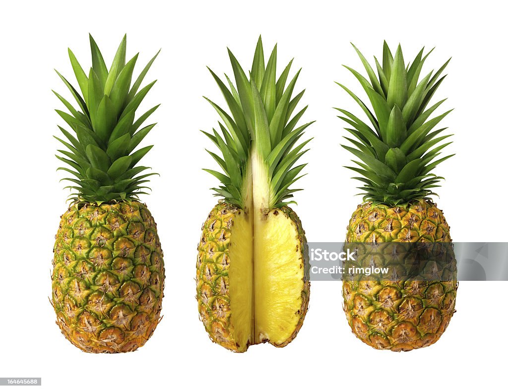 Ananasy puste - Zbiór zdjęć royalty-free (Ananas)