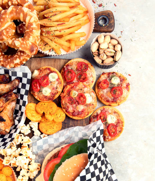 istock Fast food and unhealthy eating concept. 1646458240