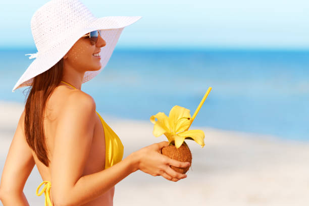 istock Woman on the beach 164647059
