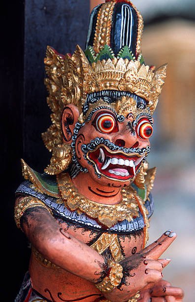 istock Indonesia, Bali, Temple Tirta Empul, figure. 164648016