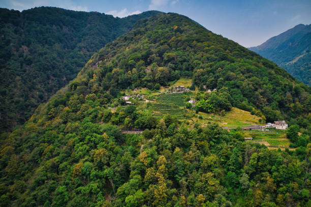 istock Swiss alps scenery. Drone footage. 1646485014