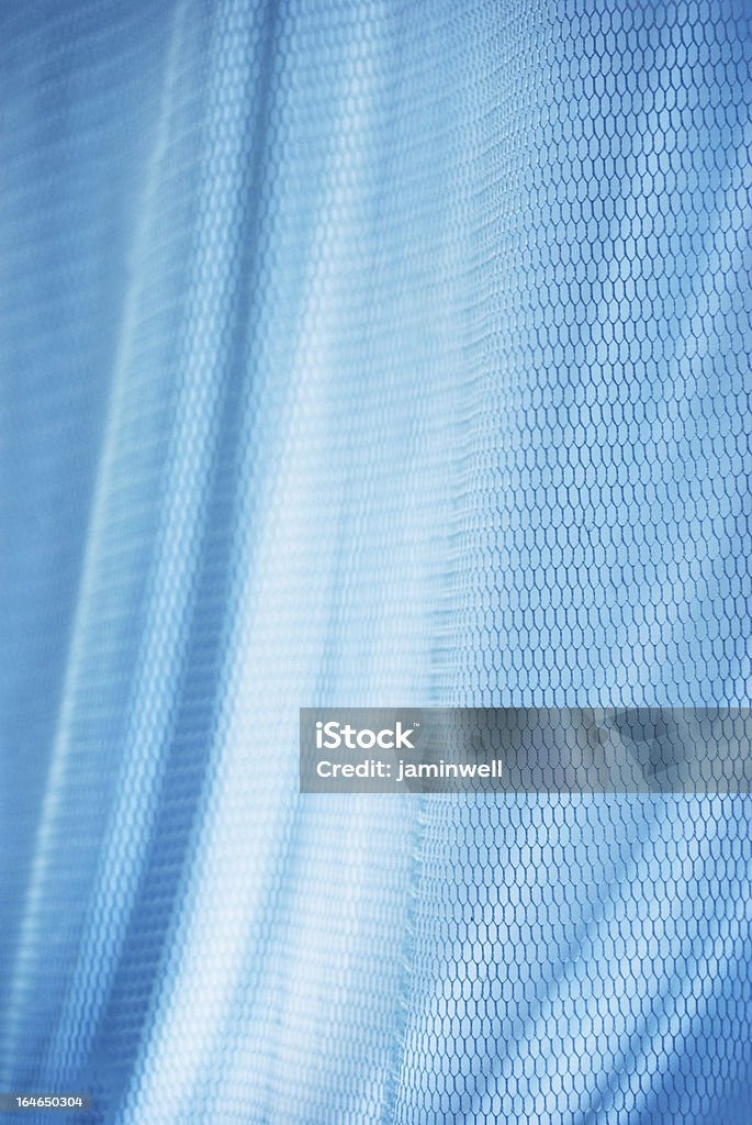 Azul suave tecido sedoso pano de fundo abstrato - Royalty-free Abstrato Foto de stock