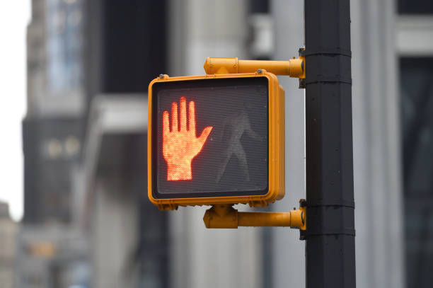 istock Dont walk - pedestrian traffic ligh 1646506242