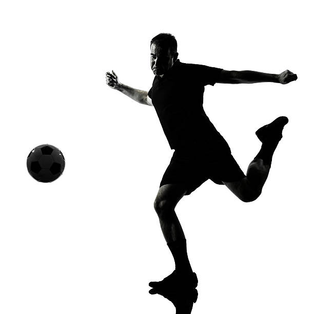 istock man soccer player silhouette 164650667