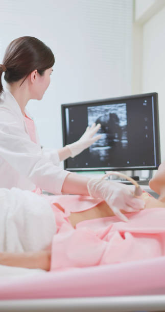 istock woman breast ultrasound examination 1646509014