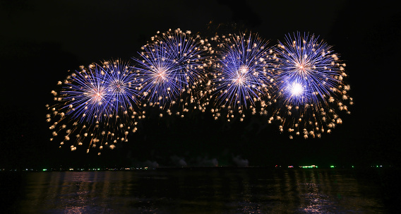 Fireworks festival in Japan