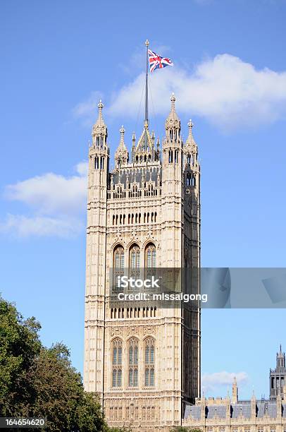 Victoria Tower Las Casas Del Parlamento En Londres Foto de stock y más banco de imágenes de Aire libre