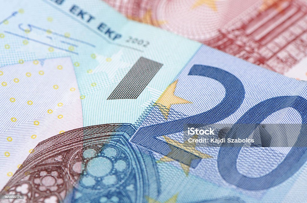 Waluta europejska. - Zbiór zdjęć royalty-free (Banknot)