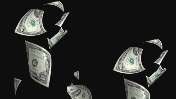 istock 4k Banknote Flying Slow Motion Five Clips In One Footage 1646552568