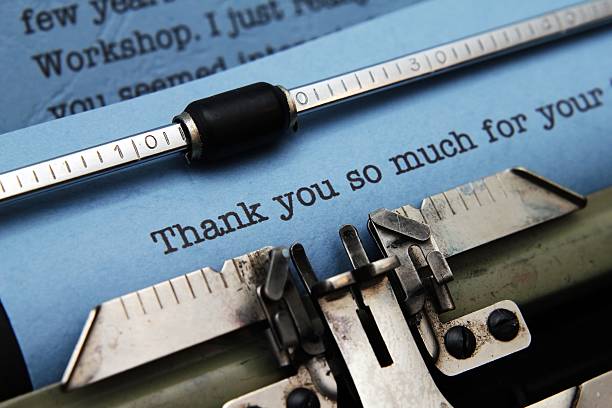 istock Thank you letter 164656753