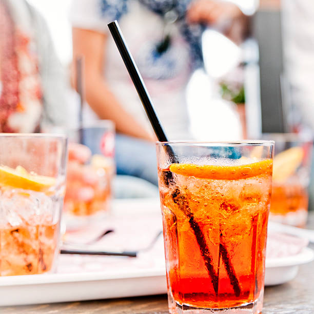 Italian Famous Cocktail. Spritz