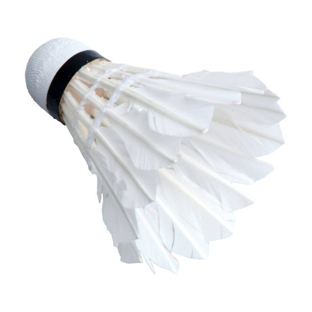 istock Close-up of Shuttlecock isolated on a white background 1646579531