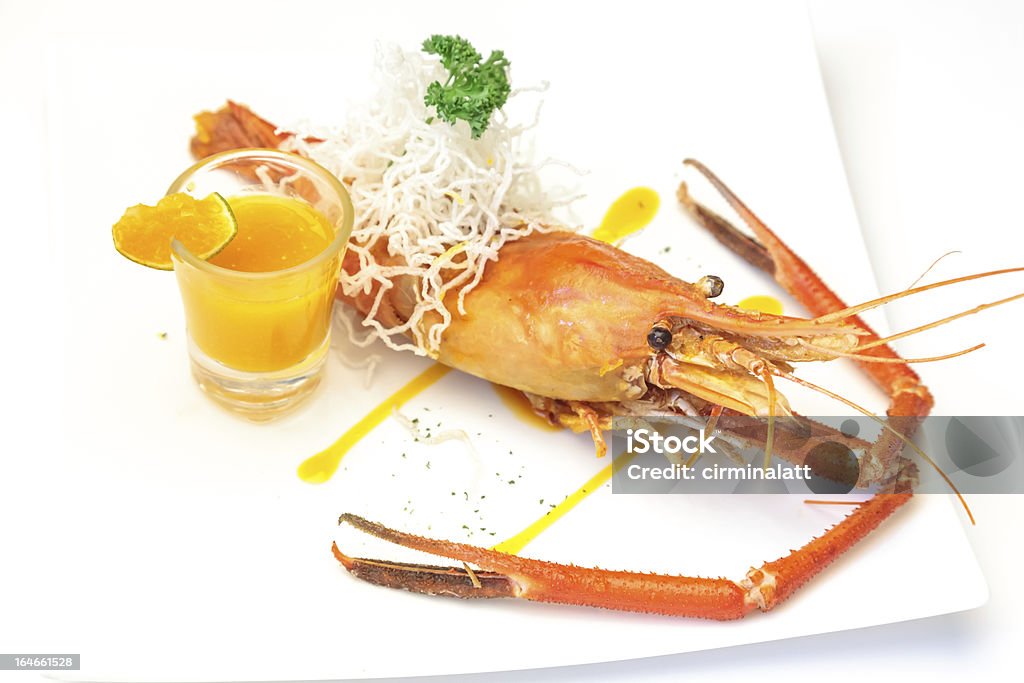 Prato de lagosta assada - Foto de stock de Almoço royalty-free