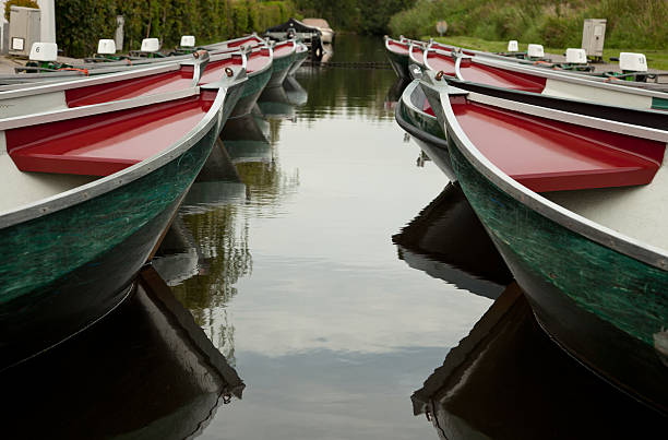 istock Parked Boats on the Canal 164661563