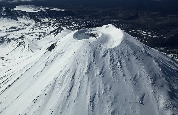 view of snow capped mountain\