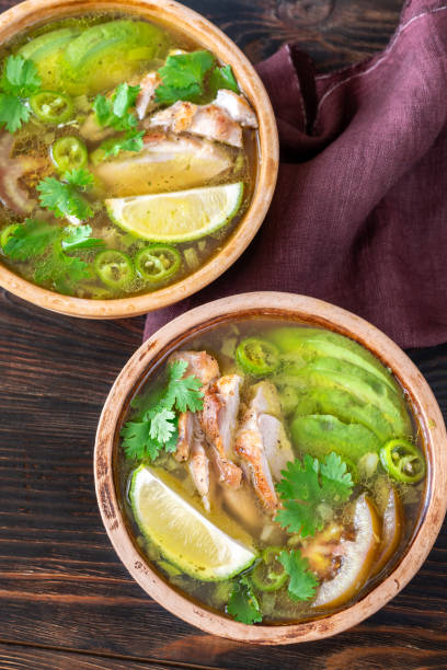 istock Green chili with chicken 1646627222