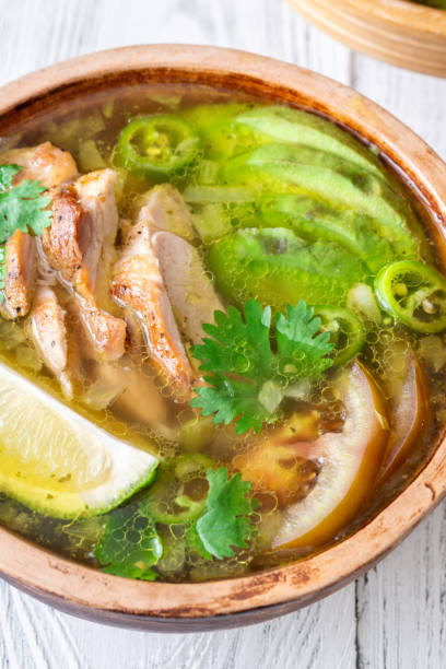 Green chili with chicken