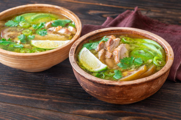 istock Green chili with chicken 1646627763