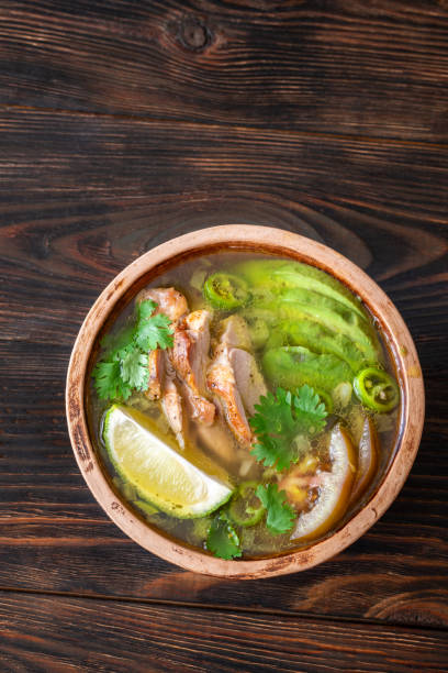 istock Green chili with chicken 1646628246