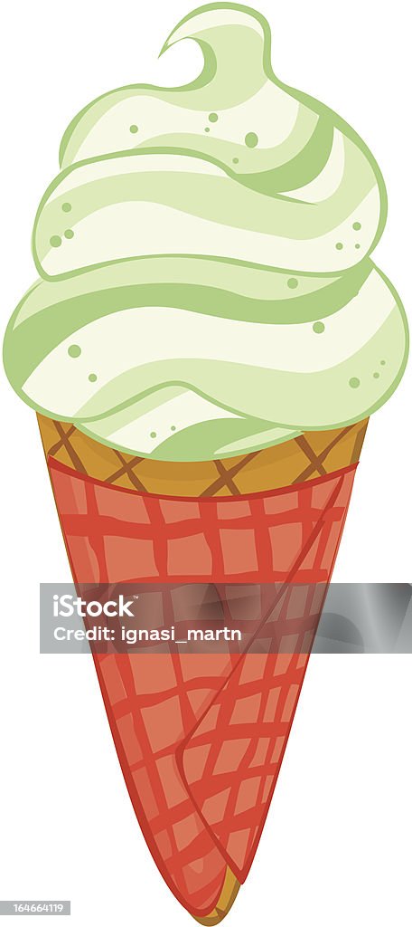 Ice cream Illustration of an ice cream Candy stock vector