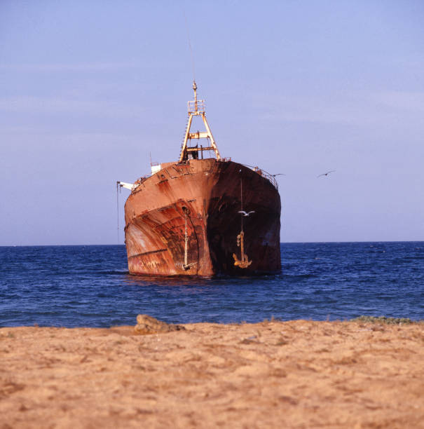The wreck of Port Cartier in Canada