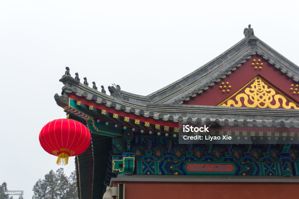 Chinesischer Tempel - Lizenzfrei Architektur Stock-Foto