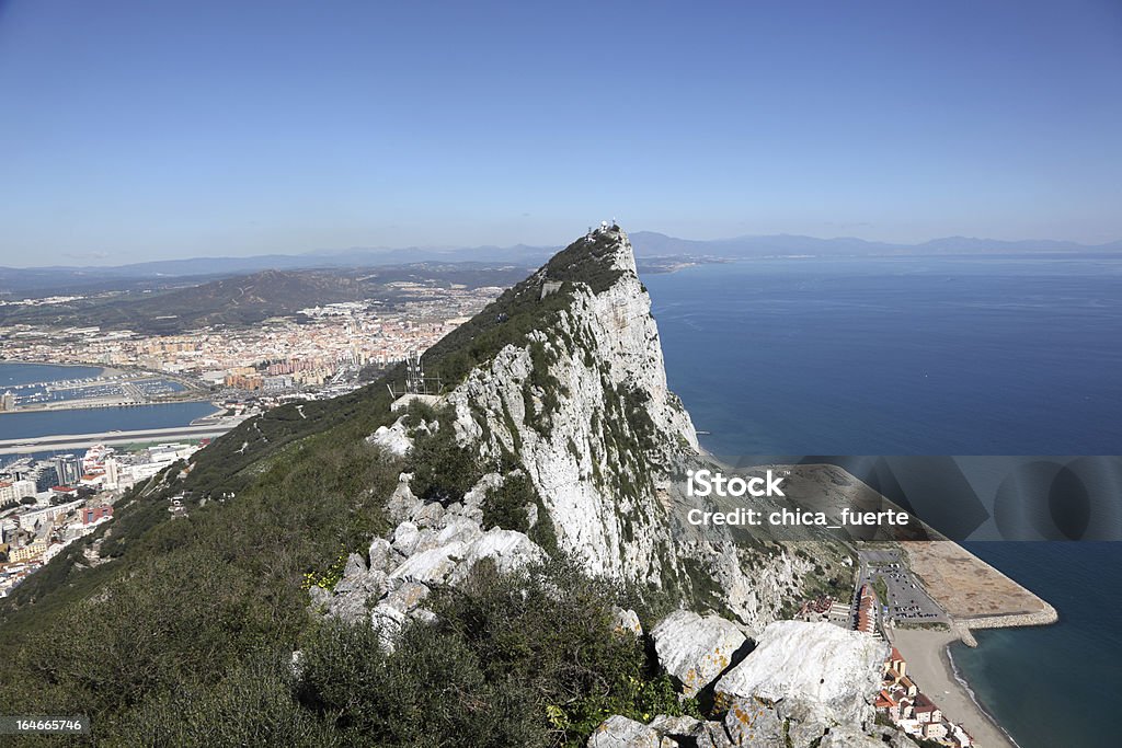 A Rocha de Gibraltar - Royalty-free Ao Ar Livre Foto de stock