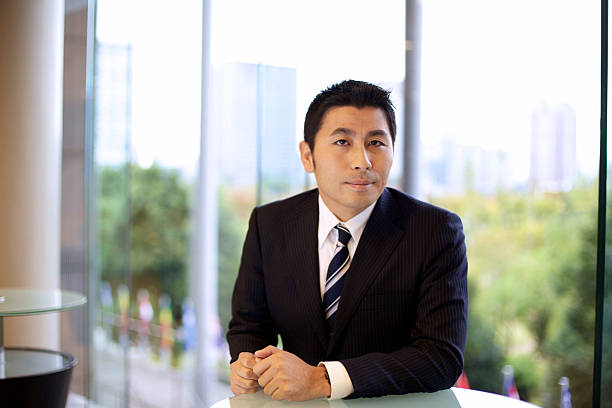 Asian Businessman stock photo