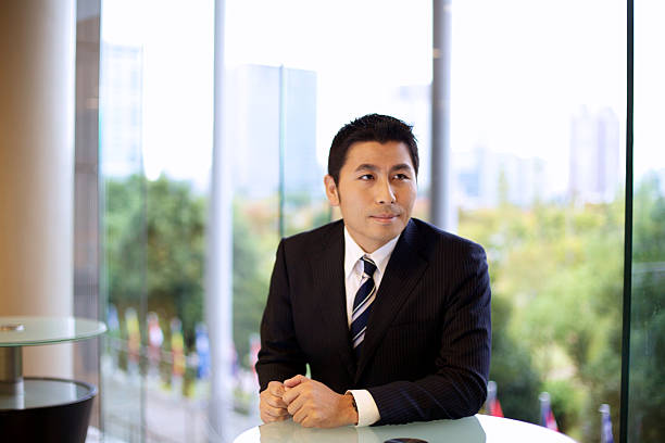 Asian Businessman stock photo