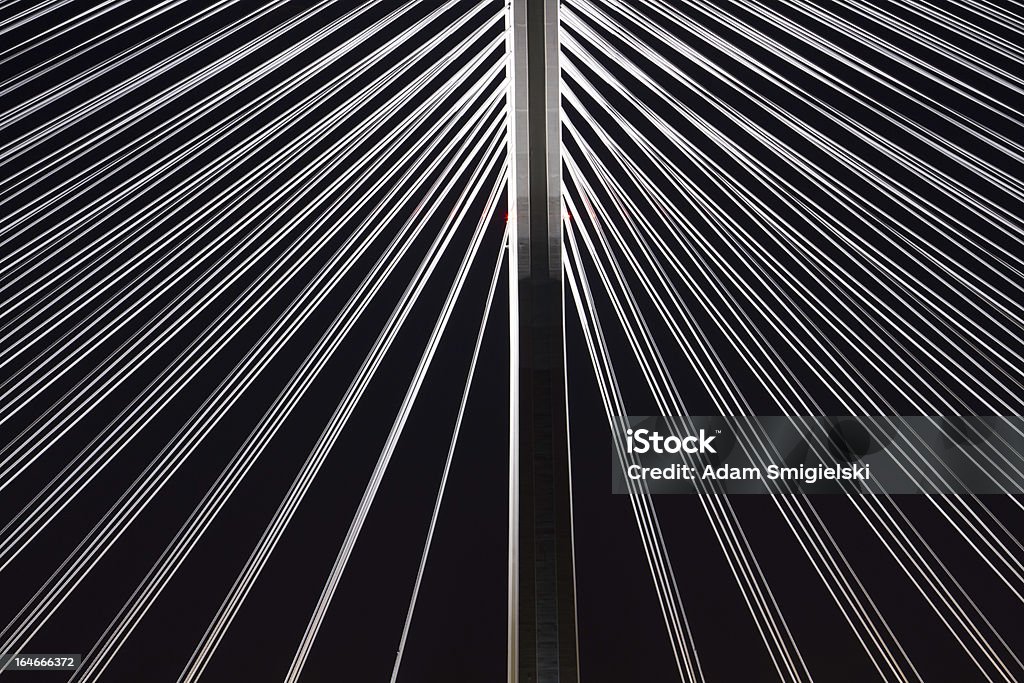 Вантовый мост - Стоковые фото Абстрактный роялти-фри