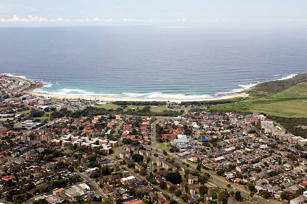 maroubra beach, sydney - maroubra beach foto e immagini stock