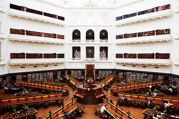 Melbourne State Library, Australia.