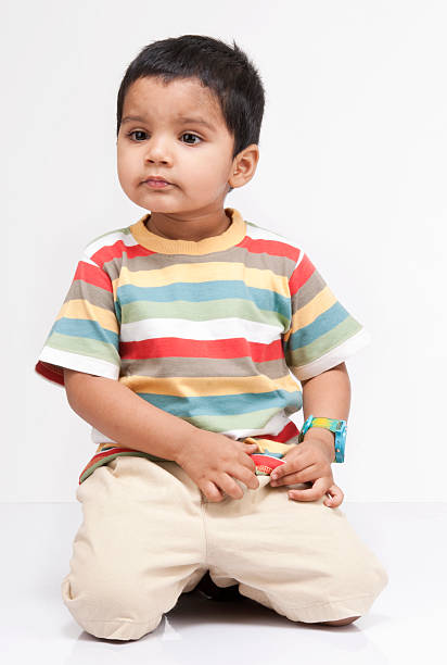 istock Happy little boy in indoor 164668569