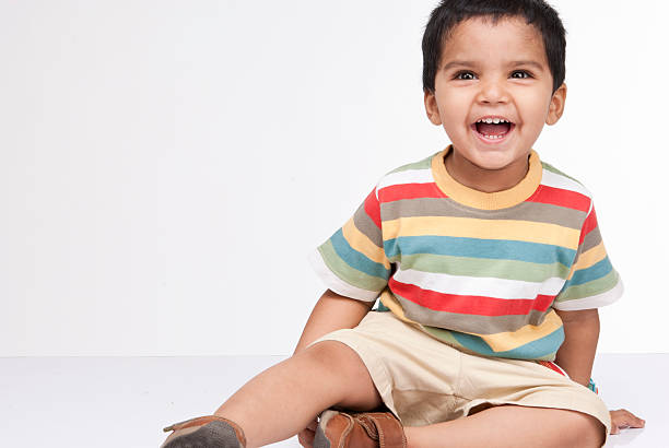 istock Happy little boy in indoor 164668623