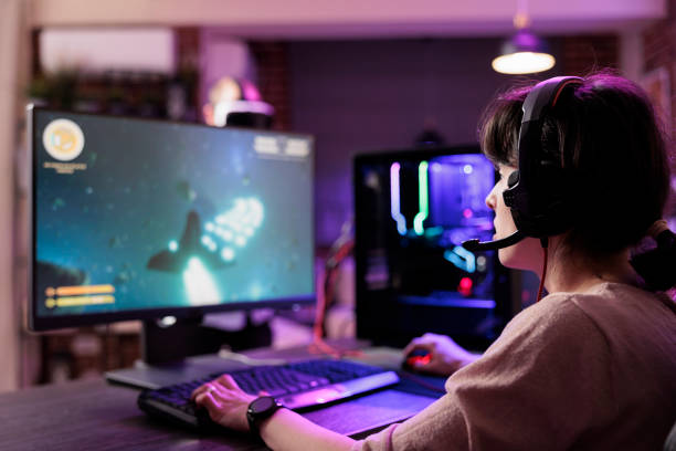istock Gamer engages in multiplayer videogame 1646726995