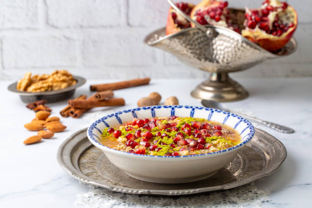 istock Traditional delicious Turkish dessert; Ashura (Asure) 1646781948
