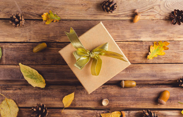 istock Autumns Natural Frame. Leaves, Cones and Acorns 1646799845