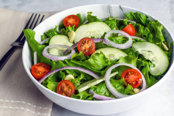 istock garden salad  top with garlic 1646812272