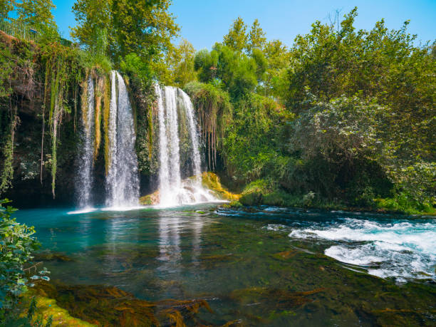 istock Duden waterfall park in Antalya. Turkey 1646875015