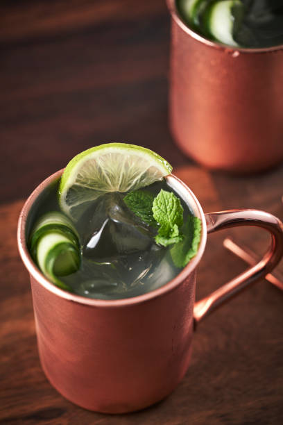 istock Moscow Mule in Brushed Copper Glass 1646897073