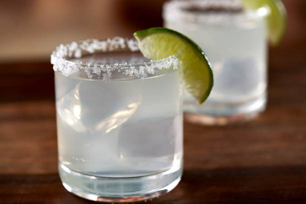 istock Margarita with Lime in Rock Glass 1646897625
