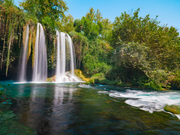istock Duden waterfall park in Antalya. Turkey 1646911681