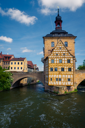 Bamberg is a city in Bavaria, Germany, on the river Regnitz.