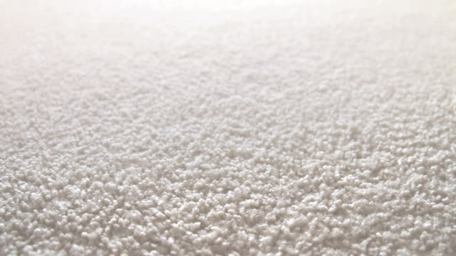Clean fluffy carpet