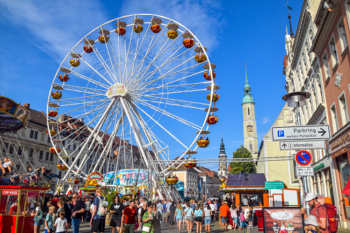 the Annual Old Town Festival (altstadtfest görlitz 2023) in Gorlitz, Germany with Zgorzelec, Poland